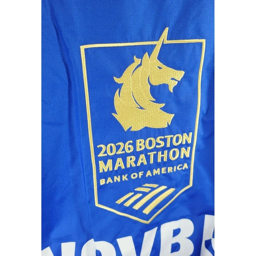 Adidas Men's Boston Marathon 2026 Celebration Jacket - Blue - 2XL